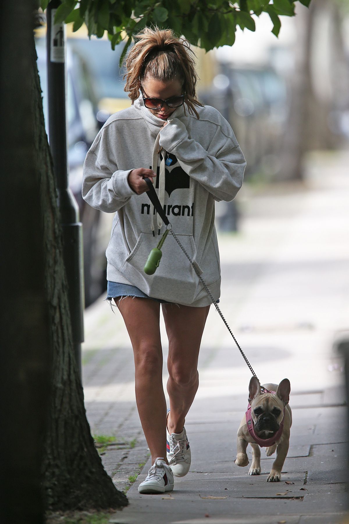 CAROLINE FLACK Out with Her Dog in London 09/14/2018 – HawtCelebs