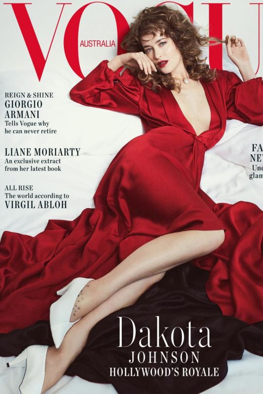 DAKOTA JOHNSON in Vogue Magazine, Australia October 2018 – HawtCelebs