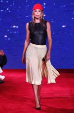 DOUTZEN KROES at Calvin Klein Runway Show at New York Fashion Week 09/11/2018