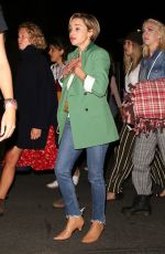 EMILIA CLARKE at Florence + The Machine Concert at Hollywood Bowl 09/27/2018
