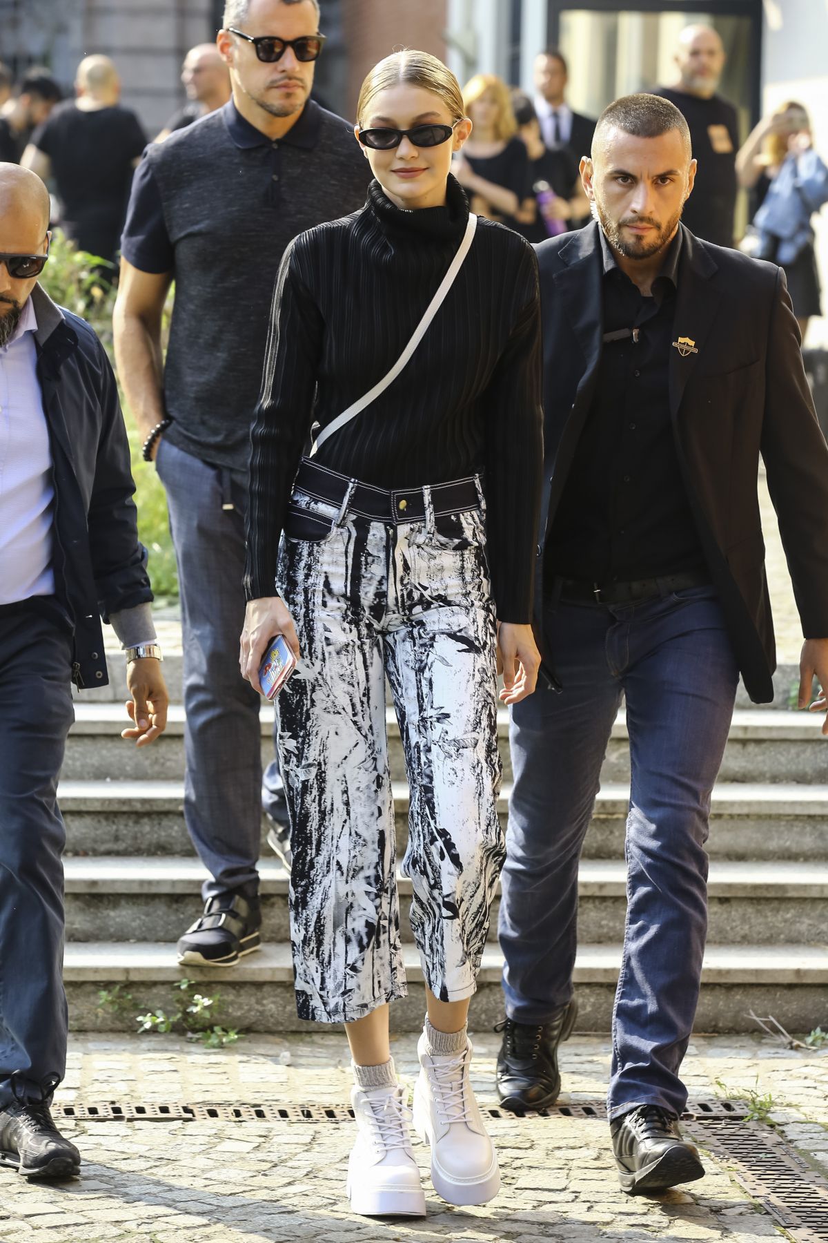 GIGI HADID Leaves Max Mara Fashion Show in Milan 09/20/2018 – HawtCelebs