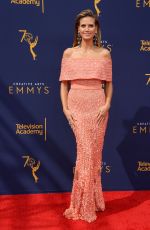 HEIDI KLUM at Creative Arts Emmy Awards in Los Angeles 09/08/2018