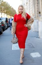 ISKRA LAWRENCE Out in Paris 09/27/2018