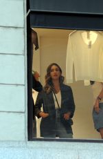 JESSICA ALBA Out Shopping in Milan 08/29/2018