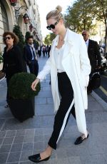 KARLIE KLOSS Out and About in Paris 09/26/2018
