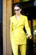 KENDALL JENNER Leaves Her Hotel in Paris 09/26/2018