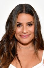LEA MICHELE at Noon by Noor Fashion Show in New York 09/06/2018