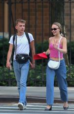 LILY-ROSE DEPP Out in New York 09/06/2018
