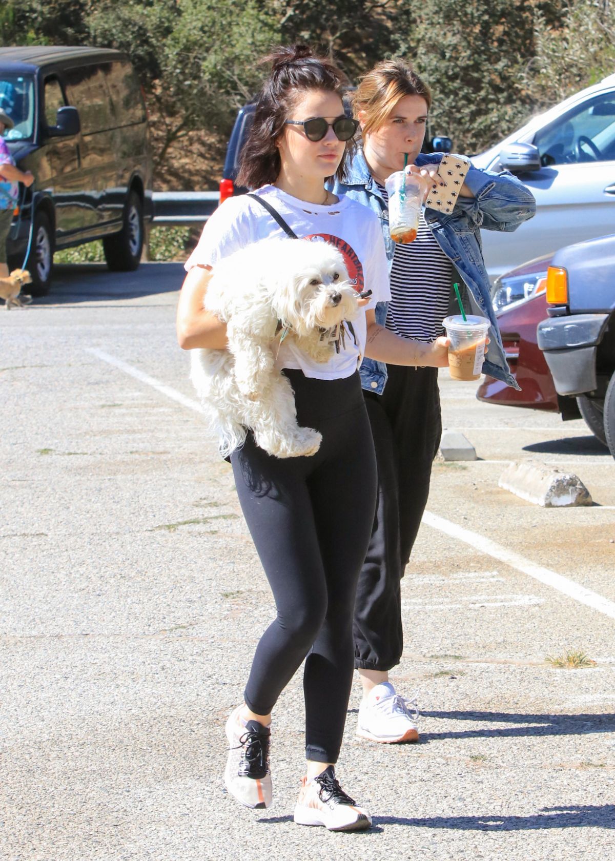 LUCY HALE at a Dog Park in Los Angeles 09/19/2018 – HawtCelebs