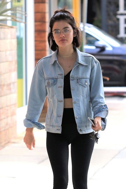 LUCY HALE Leaves a Gym in Los Angeles 09/01/2018 – HawtCelebs