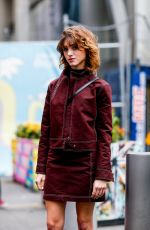 NATALIE DYER at Longchamp Fashion Show in New York 09/08/2018