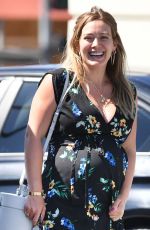 Pregnant HILARY DUFF Out in Studio City 09/06/2018