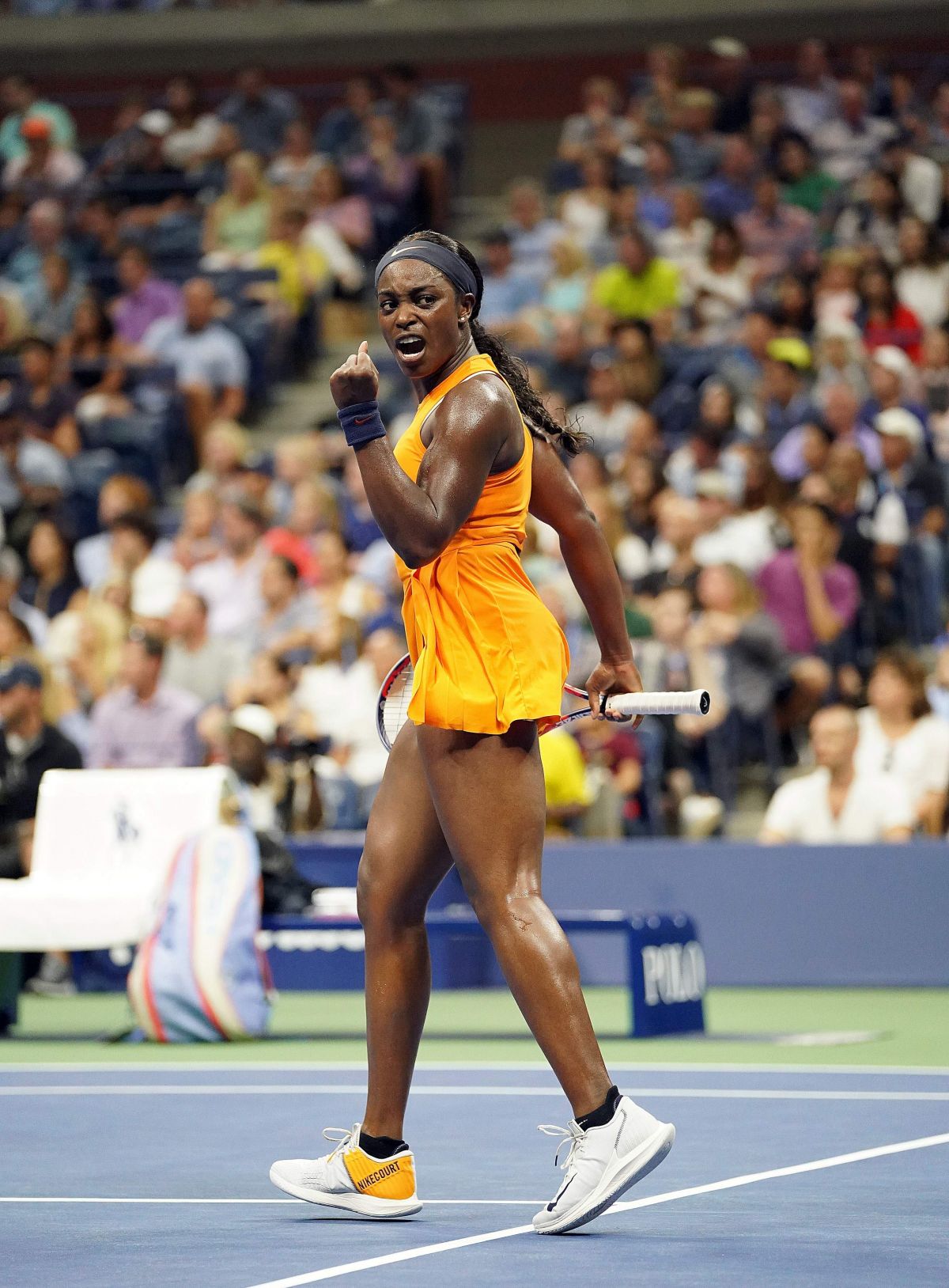 SLOANE STEPHENS at 2018 US Open Tennis Tournament in New York 09/02