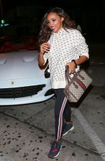 TINASHE Night Out in West Hollywood 09/24/2018