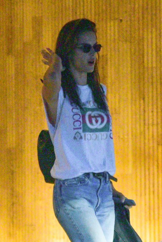 ALESSANDRA AMBROSIO Out and About in Sao Paulo 10/18/2018