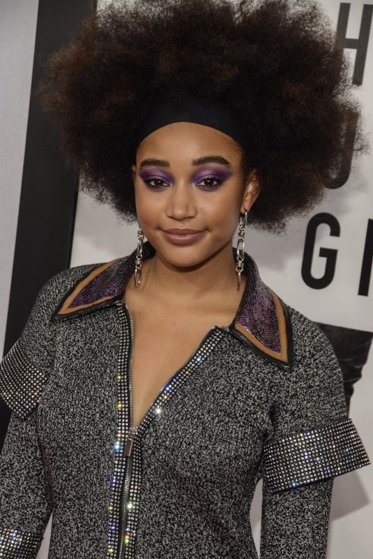 AMANDLA STENBERG at The Hate You Give Premiere in New York 10/04/2018