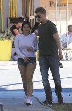 ARIEL WINTER and Levi Meaden Out in Los Angeles 10/16/2018