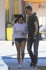 ARIEL WINTER and Levi Meaden Out in Los Angeles 10/16/2018