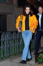 BELLA HADID Night Out in New York 10/08/2018