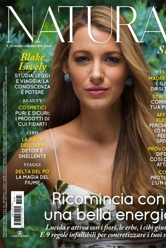 BLAKE LIVELY in Natural Style Magazine, September 2018