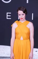 CLAIRE FOY at First Man Premiere in Washington D.C. 10/04/2018