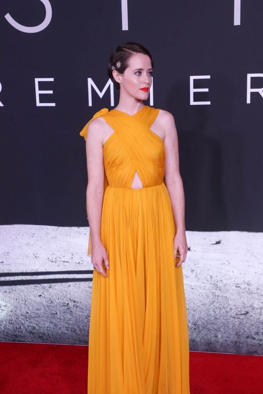 CLAIRE FOY at First Man Premiere in Washington D.C. 10/04/2018