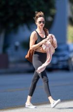 DAKOTA JOHNSON Leaves Yoga Class in Los Angeles 10/10/2018