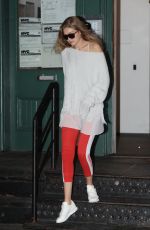 GIGI HADID Out and About in New York 10/04/2018