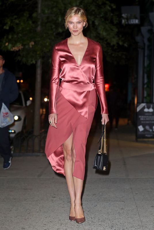KARLIE KLOSS Night Out in New York 10/16/2018