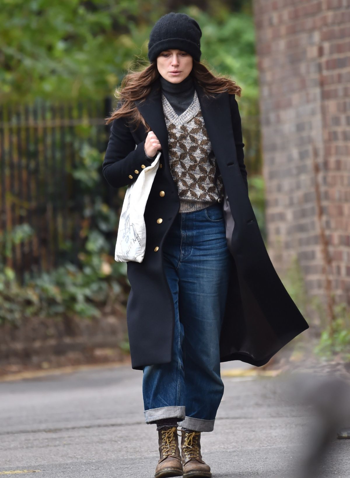 KEIRA KNIGHTLEY Out and About in London 10/29/2018 – HawtCelebs