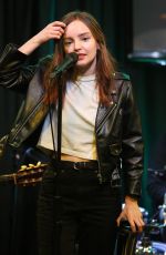 LAUREN MAYBERRY Performs at Radio 104.5 in Bala Cynwyd 10/19/2018