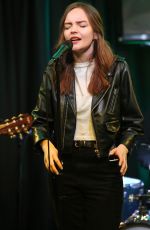 LAUREN MAYBERRY Performs at Radio 104.5 in Bala Cynwyd 10/19/2018