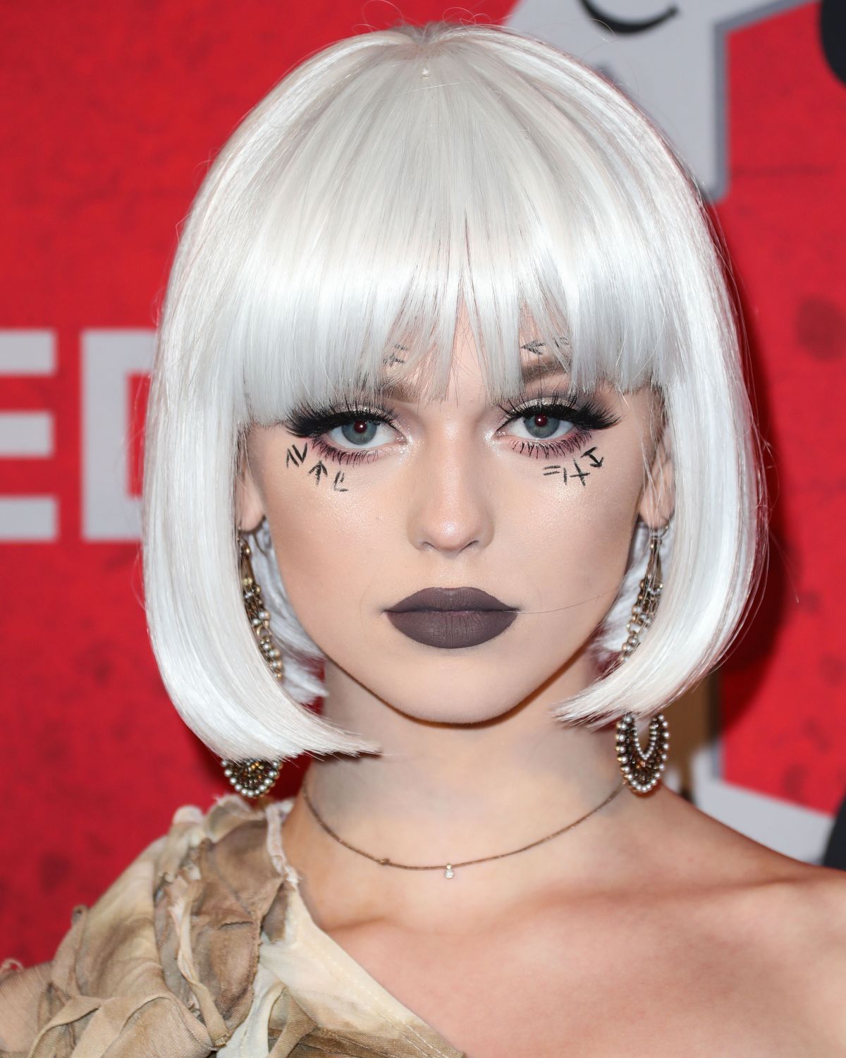 LOREN GRAY at Just Jared Halloween Party in West Hollywood 10/27/2018