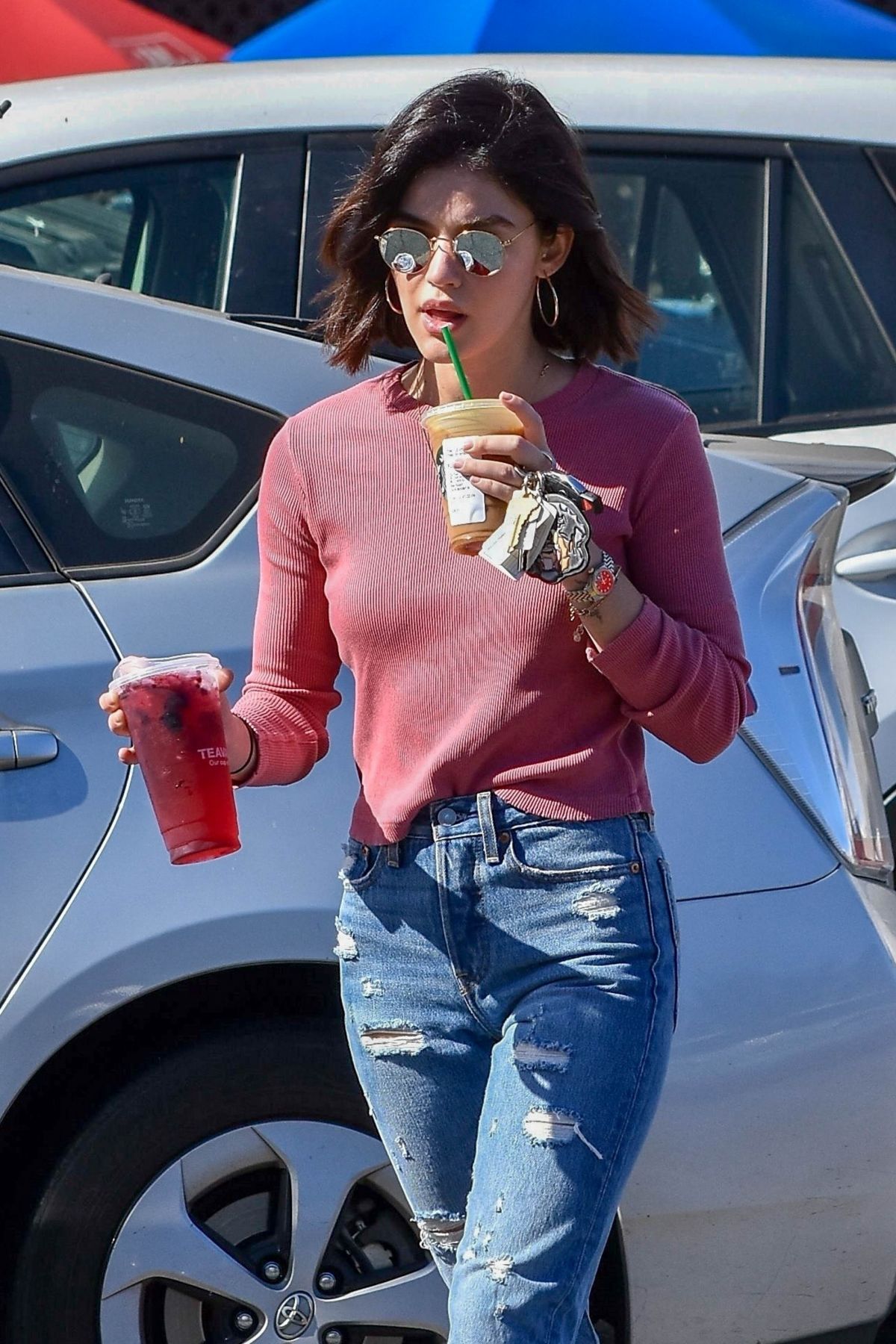 LUCY HALE Out and About in Studio City 10/04/2018 – HawtCelebs