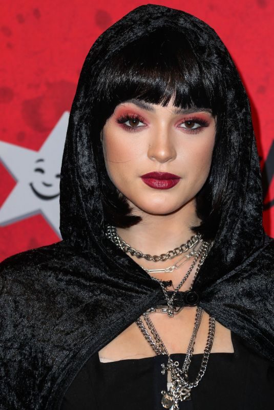 LUNA BLAISE at Just Jared Halloween Party in West Hollywood 10/27/2018