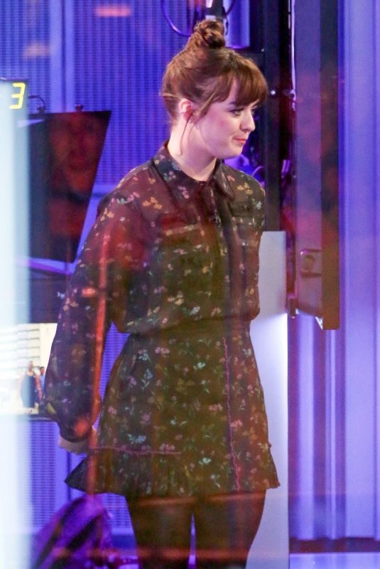 MAISIE WILLIAMS at The One Show in London 10/09/2018