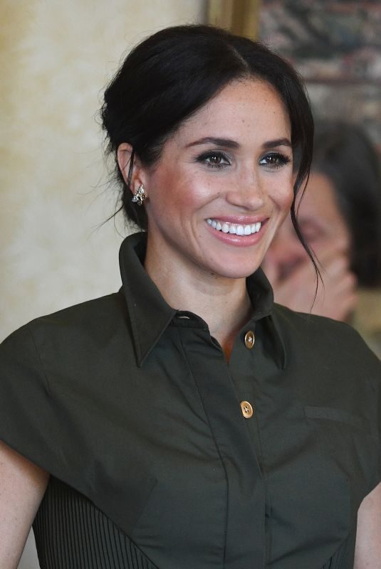 MEGHAN MARKLE at a Reception at Admiralty House in Sydney 10/16/2018