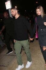SOFIA RICHIE and Scott Disick at Maddox Gallery in West Hollywood 10/11/2018