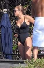 SOFIA RICHIE in Swimsut at a Pool Party in Malibu 10/01/2018