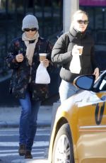 VANESSA PARADIS and LILY-ROSE DEPP Out in New York 10/19/2018