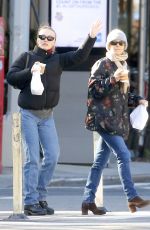 VANESSA PARADIS and LILY-ROSE DEPP Out in New York 10/19/2018