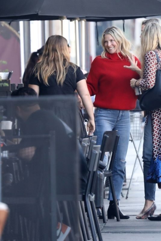 ALI LARTER and MOLLY SIMS Out for Lunch in West Hollywood 10/30/2018