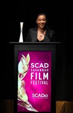 AMANDLA STENBERG at Rising Star Award at Scad Savannah Film Festival 11/02/2018