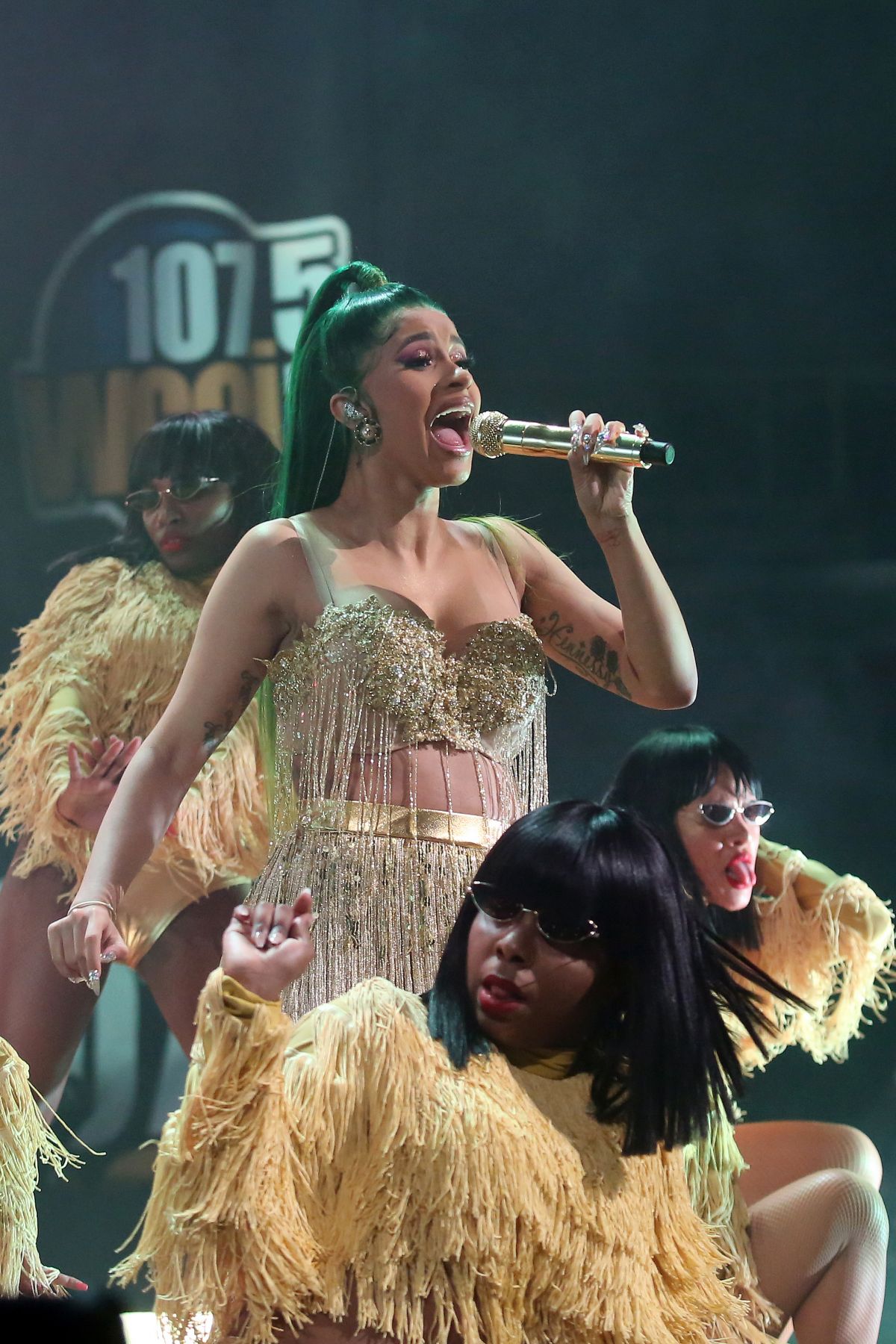 CARDI B Performs at 2018 Big Jam Concert in Chicago 11/24/2018 HawtCelebs