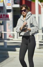 DAKOTA JOHNSON Leaves Pilates Class in Los Angeles 11/06/2018