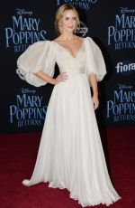 EMILY BLUNT at Mary Poppins Returns Premiere in Hollywood 11/29/2018