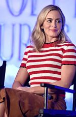 EMILY BLUNT at Mary Poppins Returns Press Conference in Los Angeles 11/28/2018