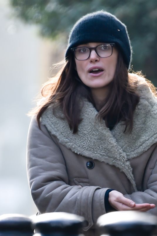 KEIRA KNIGHTLEY Out for Coffee with Her Mum in London 11/28/2018