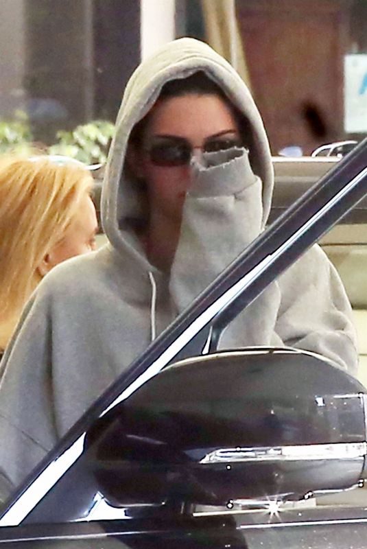 KENDALL JENNER Leaves a Dermatologist in Beverly Hills 11/28/2018