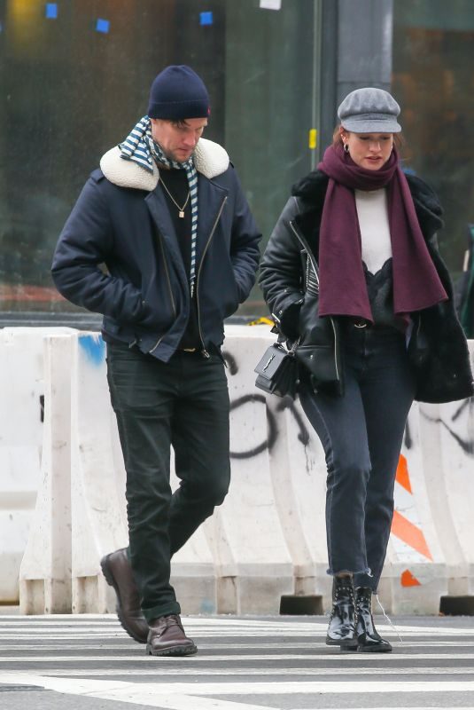 LILY JAMES and Matt Smith Out in New York 11/18/2018